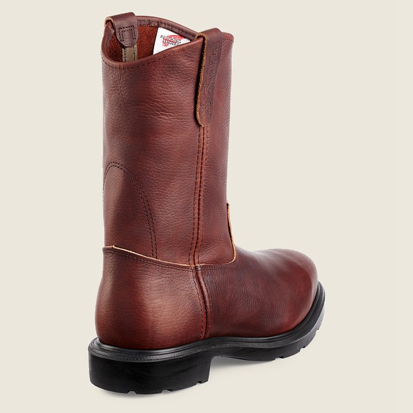 Botas de Seguridad Red Wing Hombre Vino - Supersole® - 11-Inch Toe Pull-On - 637-KTVBLZ